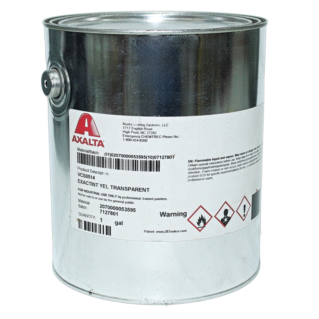 Transparent Yellow Iron Oxide Pigment, Exactint