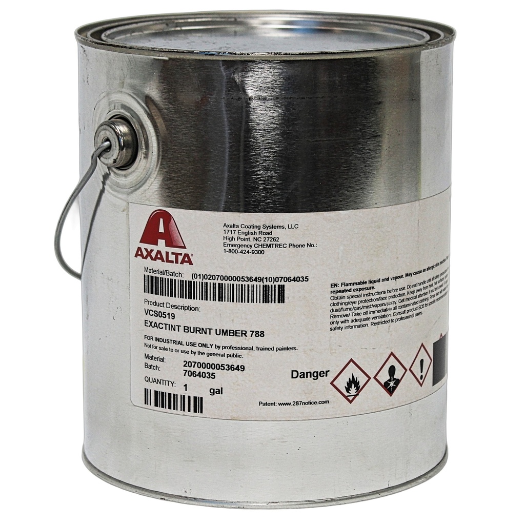 Burnt Umber 788 Pigment, Exactint