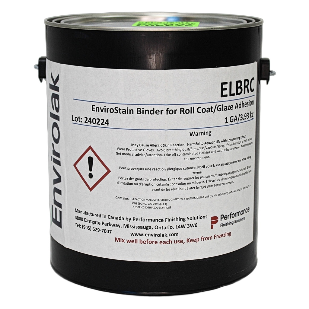 EnviroStain Binder for Glaze Adhesion/Rollcoat