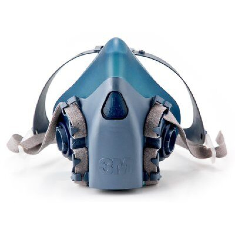 3M Half Face Respirator Large 