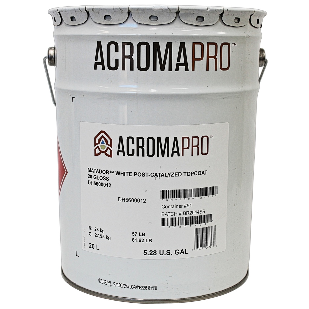 AcromaPro Matador White CV 20 Sheen 