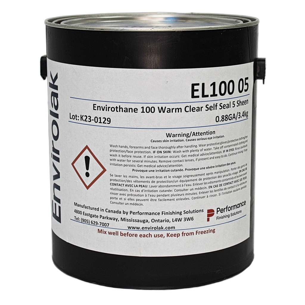 Envirothane 100 Warm Clear Self Seal, 5 Sheen 