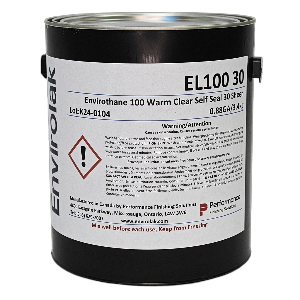 Envirothane 100 Warm Clear Self Seal, 30 Sheen 