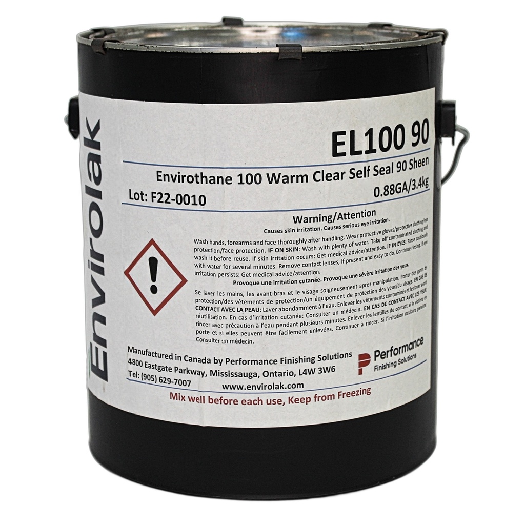 Envirothane 100 Warm Clear Self Seal, 90 Sheen 