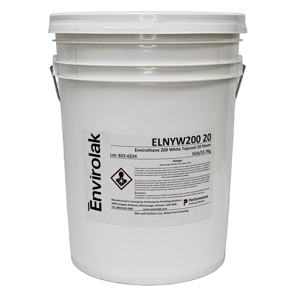 Envirothane 200 White Topcoat, 20 Sheen 