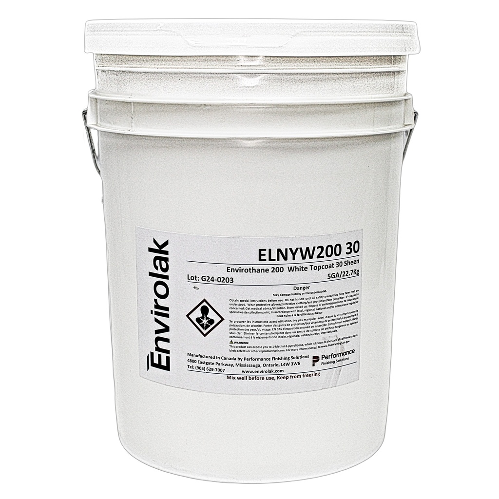 Envirothane 200 White Topcoat, 30 Sheen 