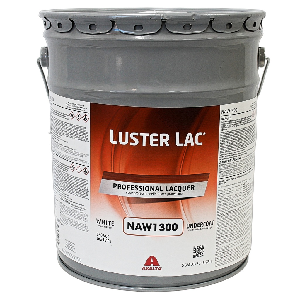 Luster Lac Professional White Undercoat-Haps Compliant, 680 VOC