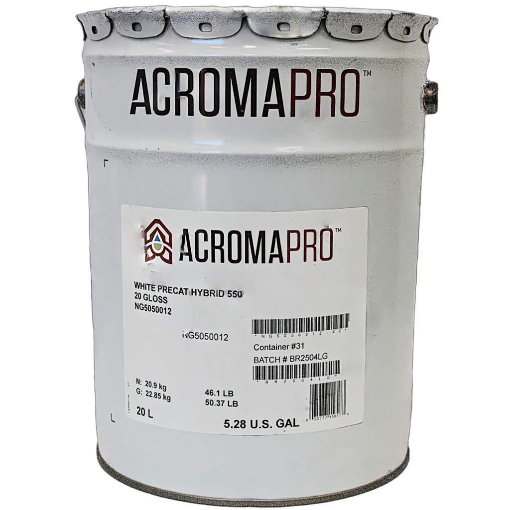 AcromaPro White Precat Hybrid 20 Sheen 