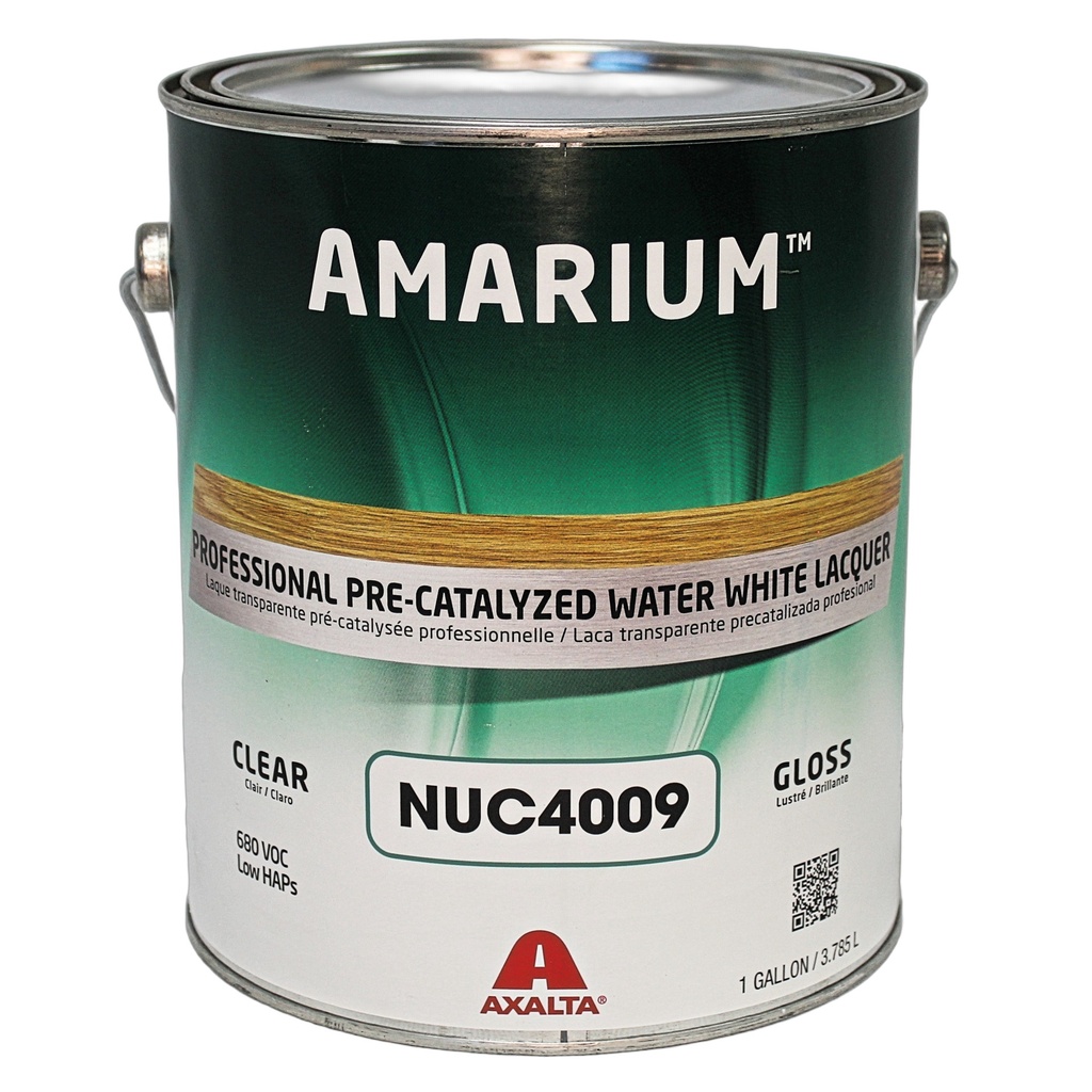 Amarium Pre-Catalyzed Self Seal Water White Lacquer-Gloss
