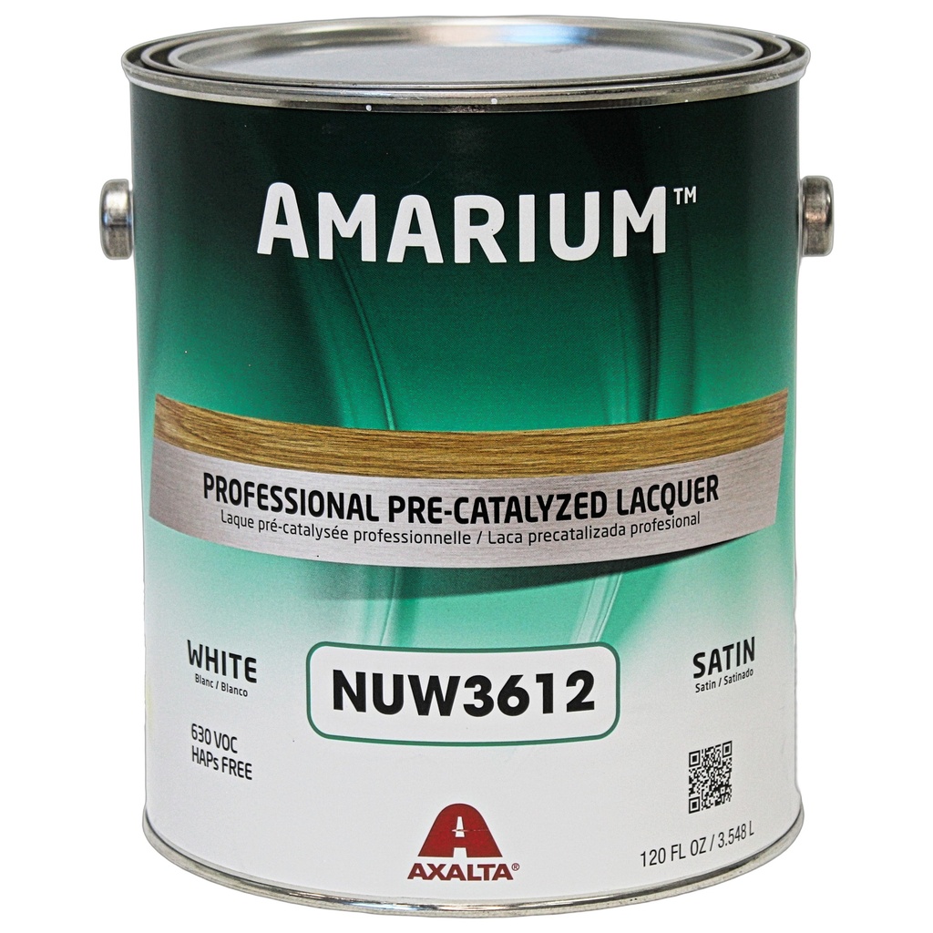 Amarium Premium Pre-Catalyzed White Lacquer - Satin