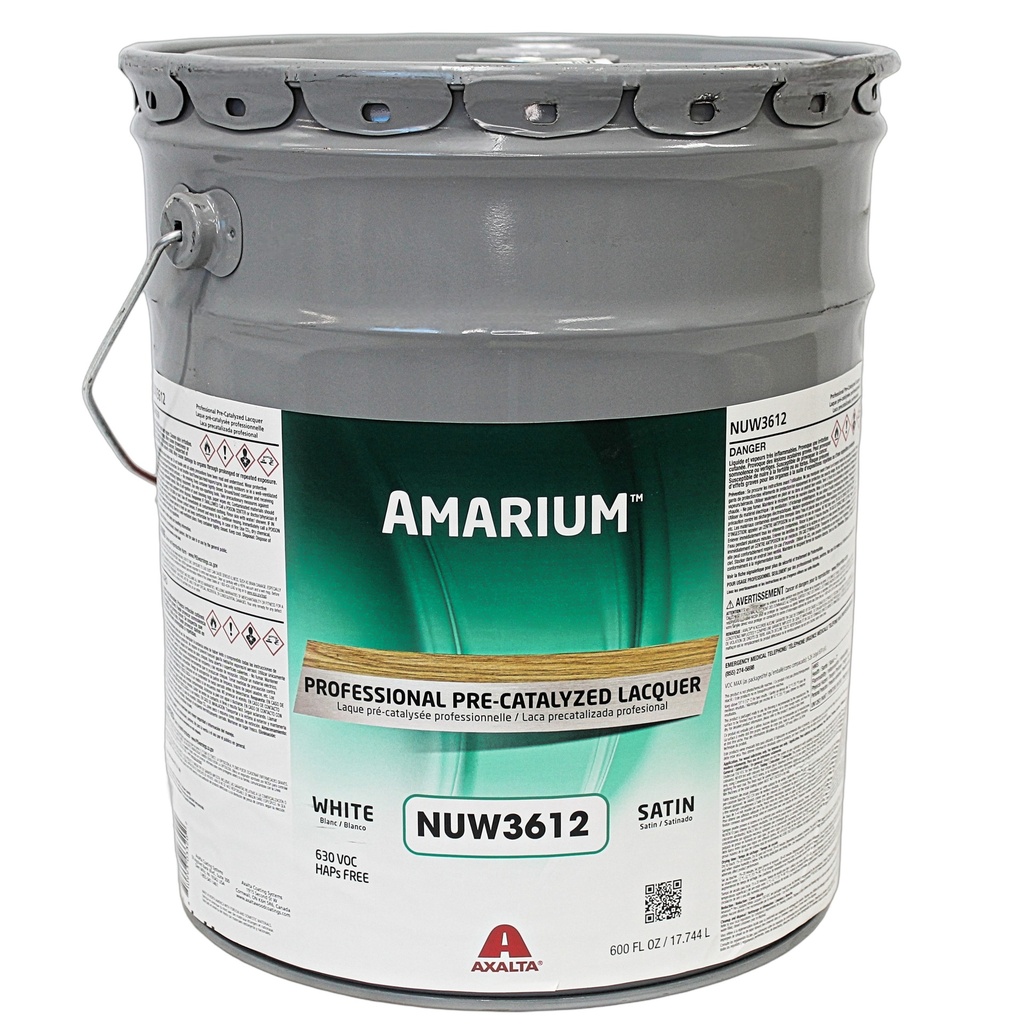 Amarium Premium Pre-Catalyzed White Lacquer - Satin