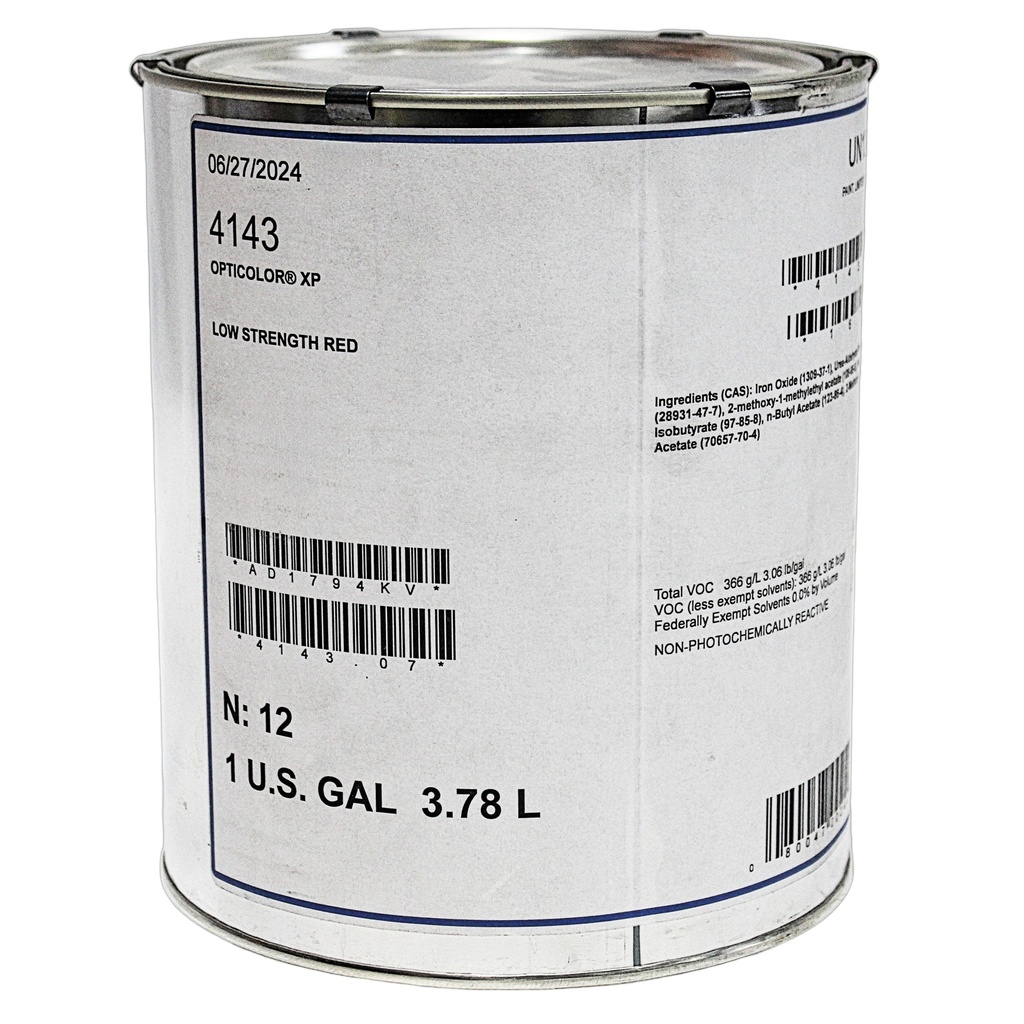 Opticolor XP 4143 Low Strength Red