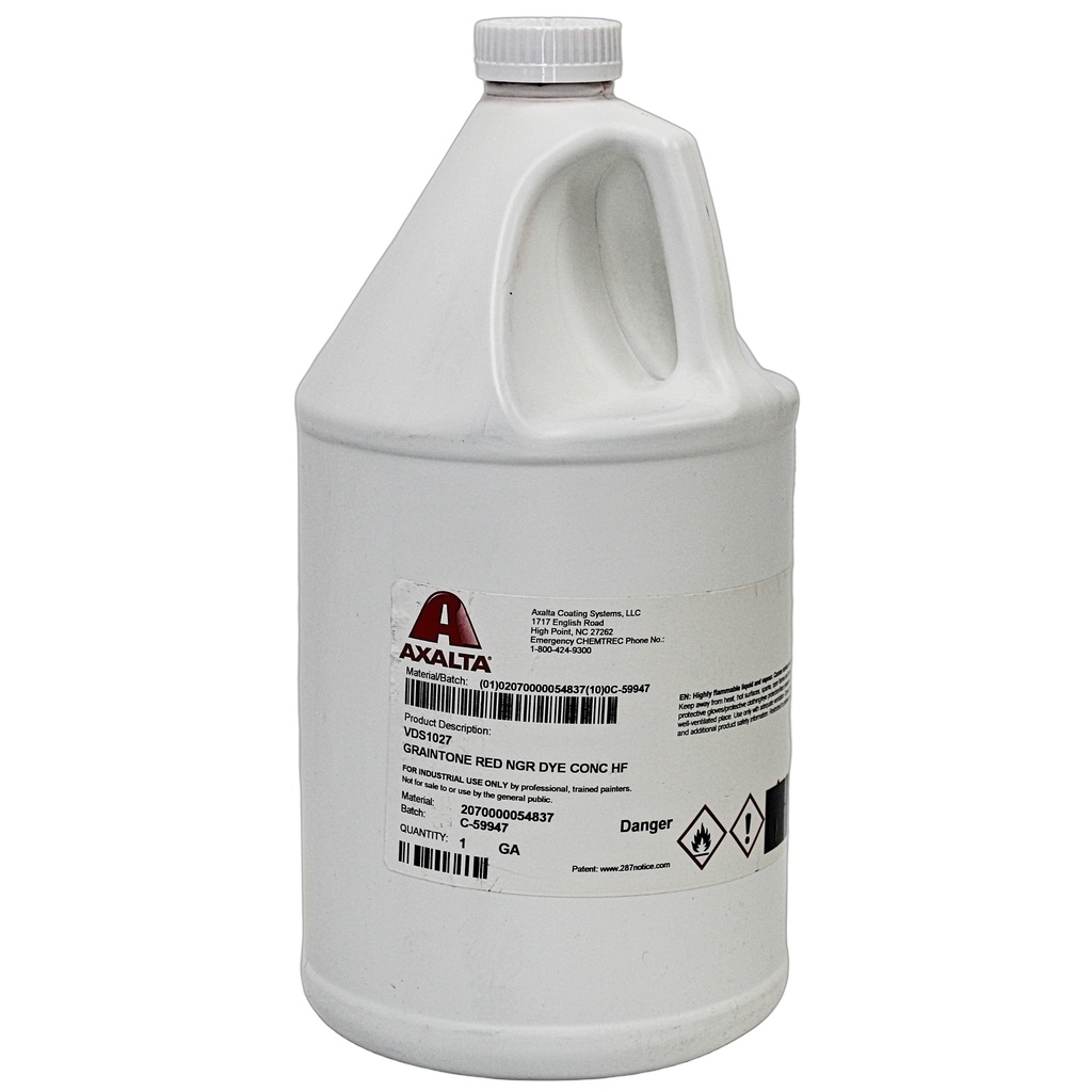 Graintone NGR Dye Concentrate-Red, Solvent-Borne