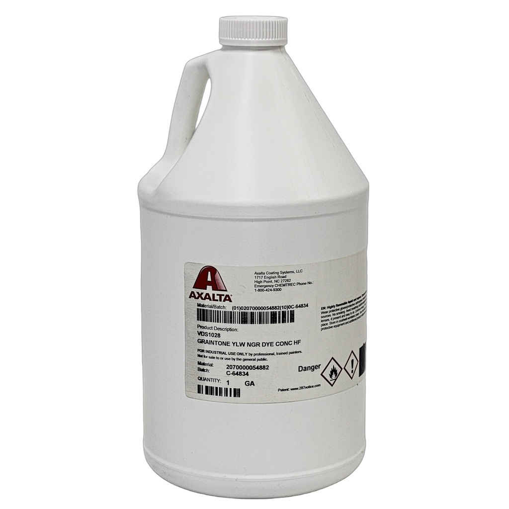 Graintone NGR Dye Concentrate-Yellow, Solvent-Borne