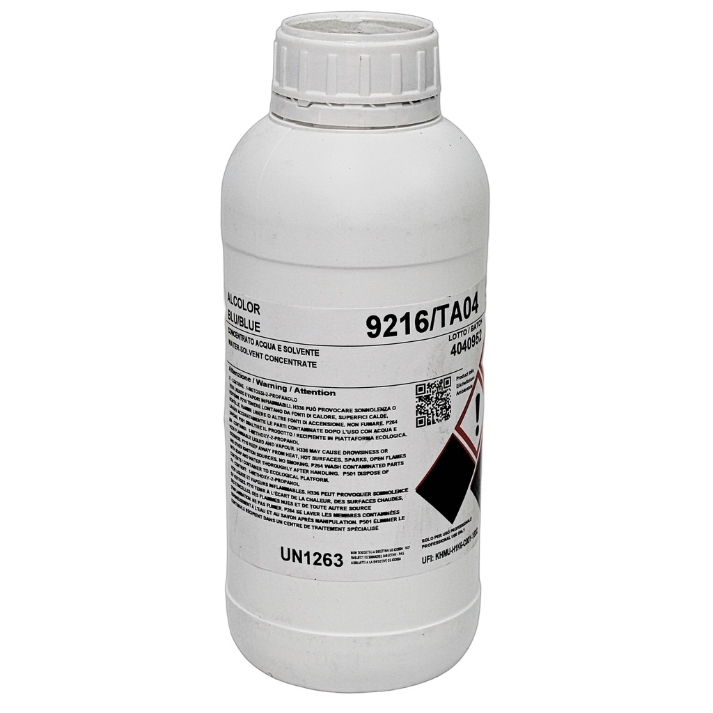 Alcolor Blue Water/Solvent Concentrate