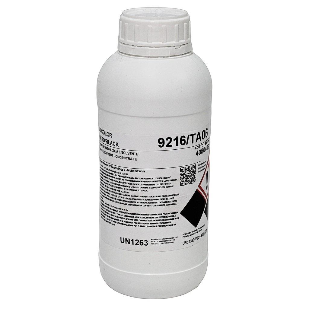 Alcolor Black Water/Solvent Concentrate 