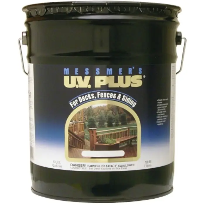 Messmer's U.V. Plus Transparent Stain, Natural, 250 VOC(5Gal)