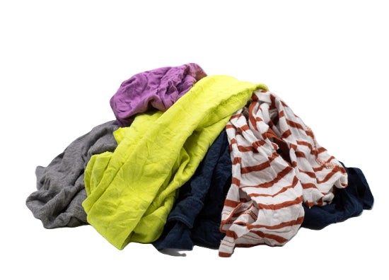 Rags, Colored Knit Wiping