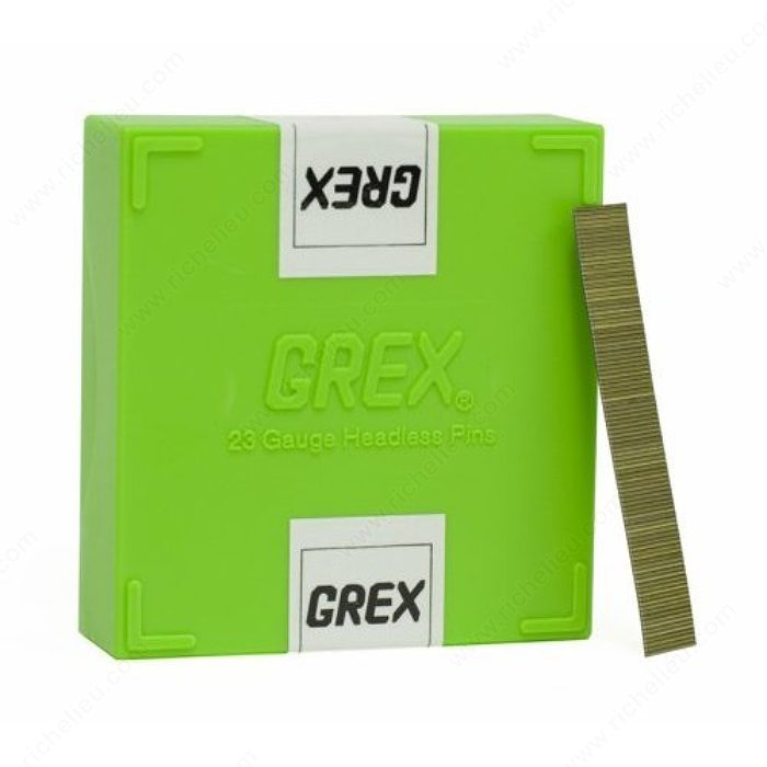 Grex 23 Ga. Headless Pins 1/2" 