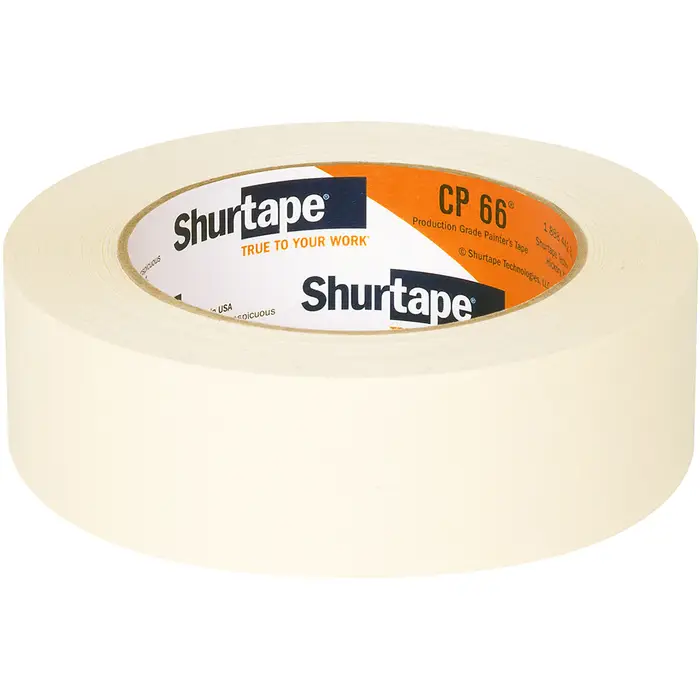Shurtape 1.41"x60 Yds CP 66 Contractor Grade, High Adhesion Masking Tape