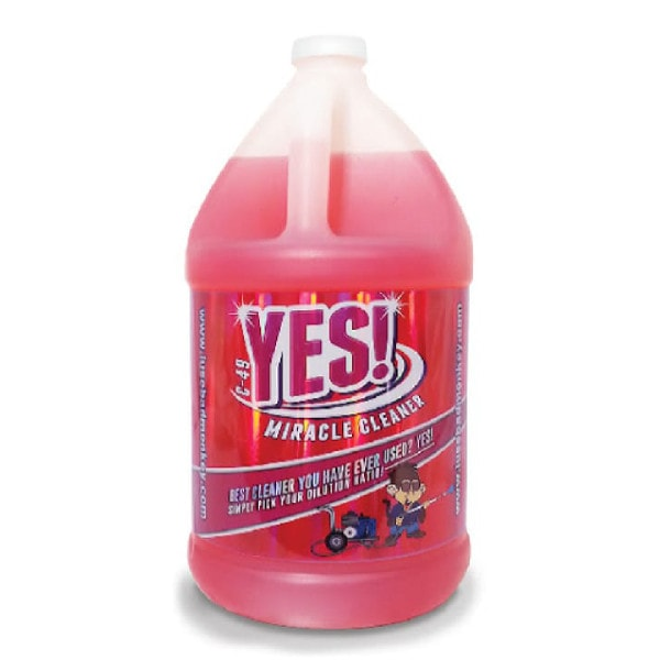 C49 Yes! Miracle Cleaner Universal All Purpose Concentrated Cleaner - Pink w/Lavender Fragrance