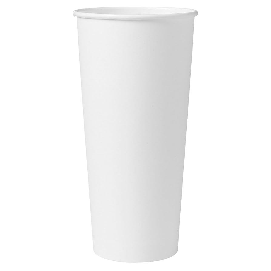 Paper Hot Cup, White, 24oz