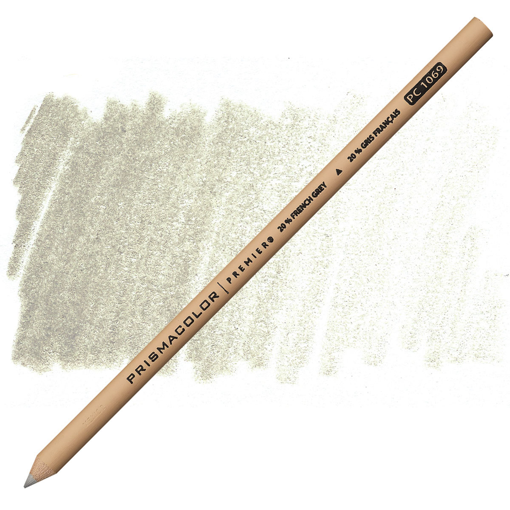 Prismacolor Premier Colored Pencil-French Grey 20% PC 1069