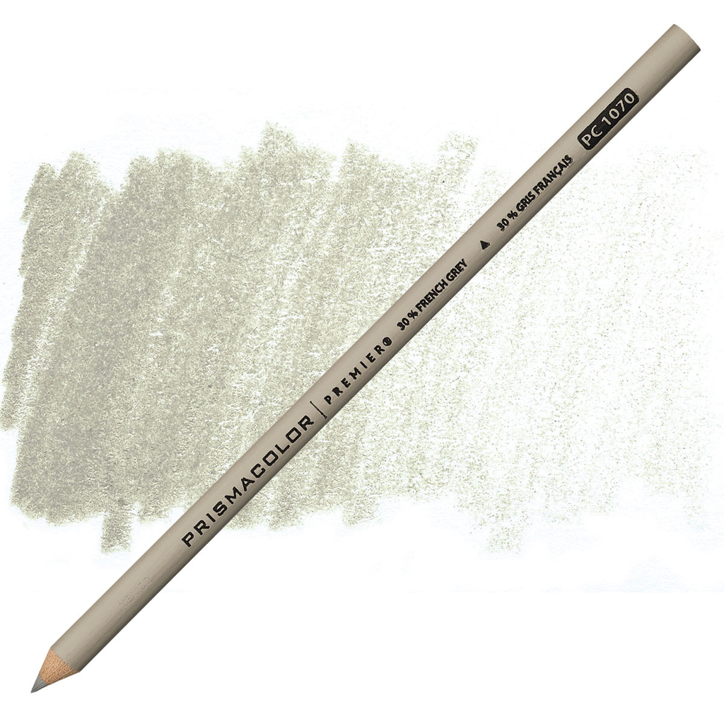 Prismacolor Premier Colored Pencil-French Grey 30% PC 1070