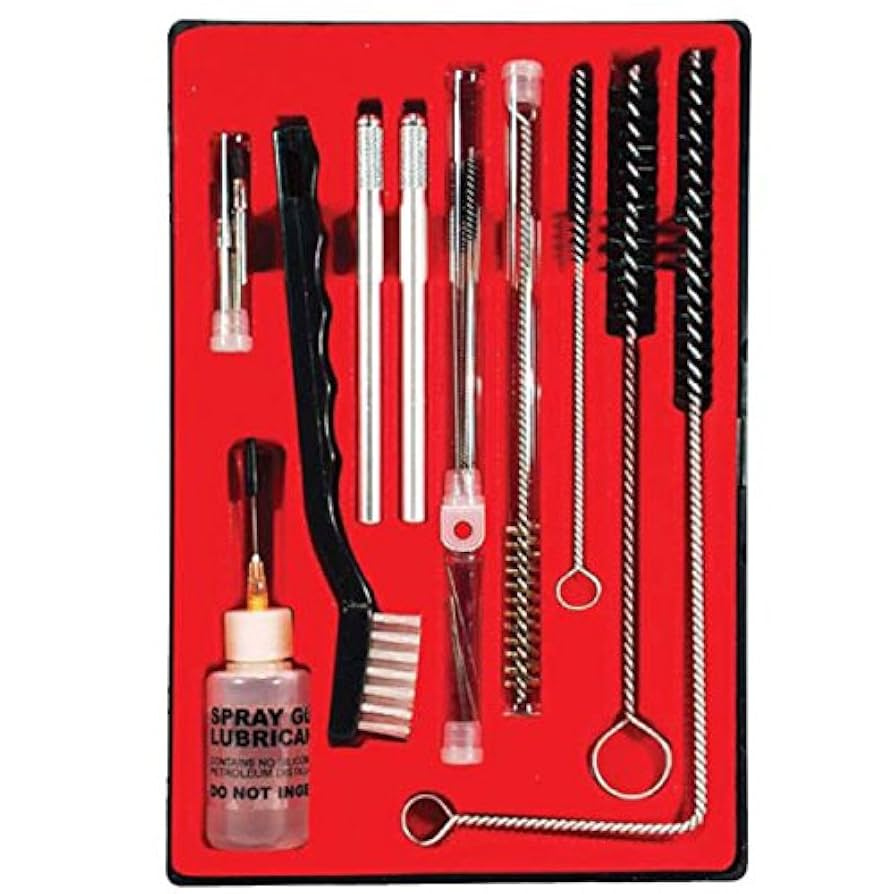 Deluxe Spray Gun Cleaning & Maintenance Kit (24 PIECE Kit)