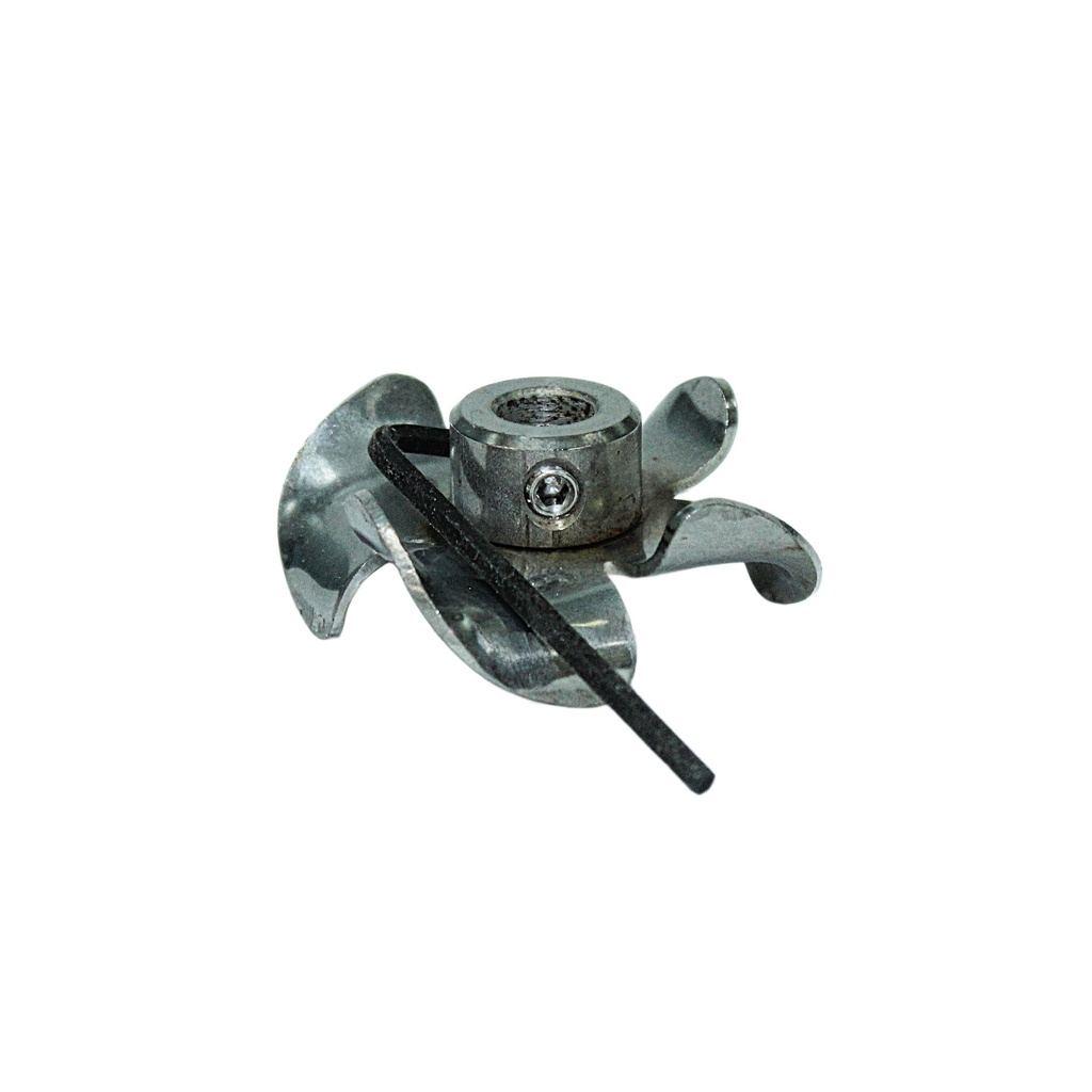 Fawcett Impeller-High Pitch 1-7/8 Inch Diameterx5/16 Inch Bore-Stainless Steel