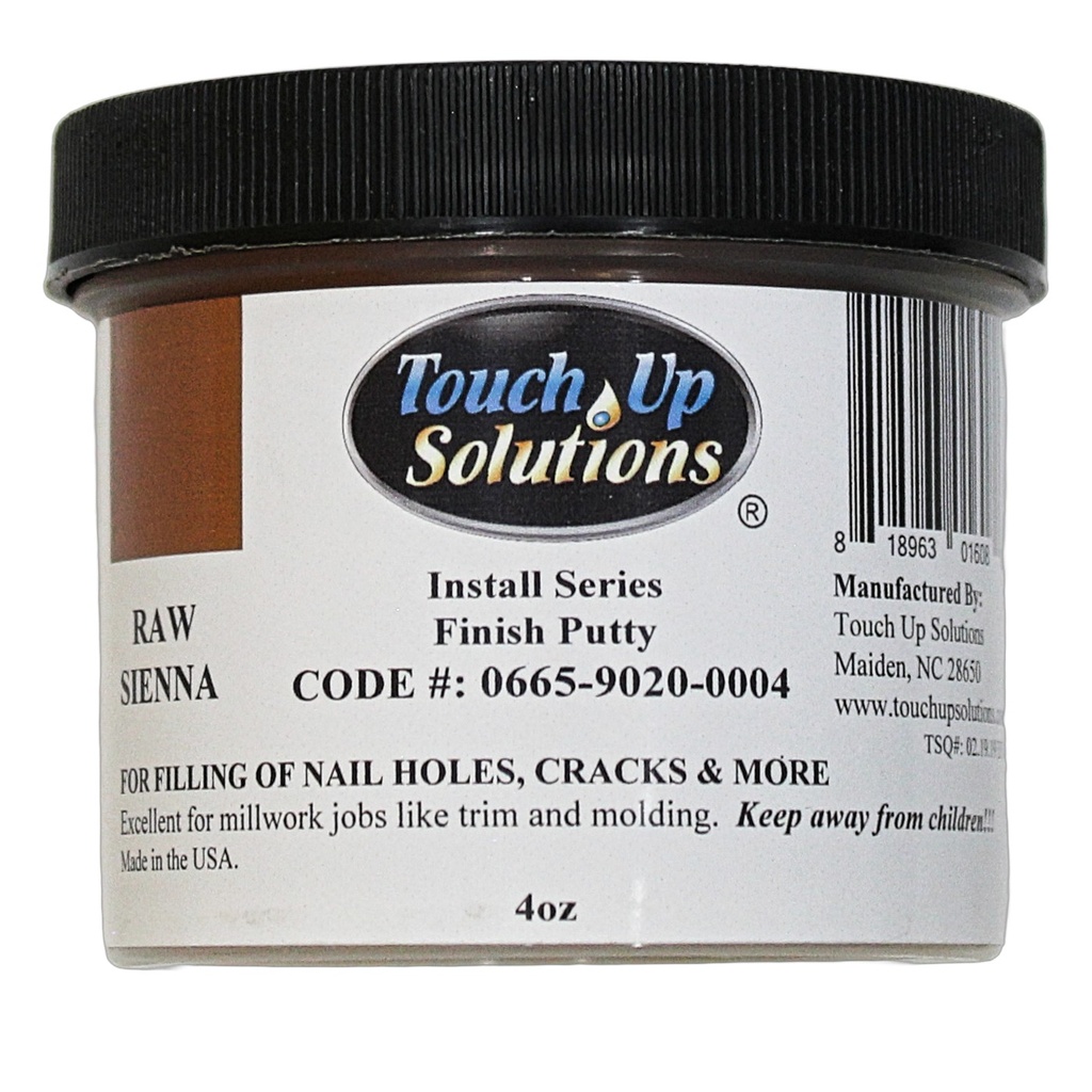 Finish Putty-Raw Sienna-4oz