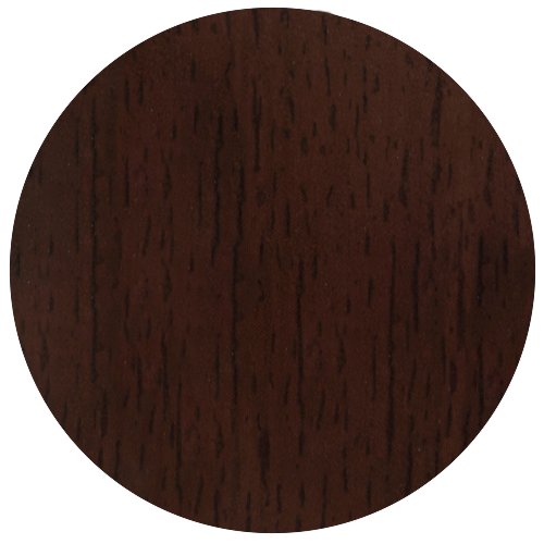9/16 Dark Red Mahogany PVC Screw Cover Caps w/ Adhesive(Mini Box/5 Sheets)