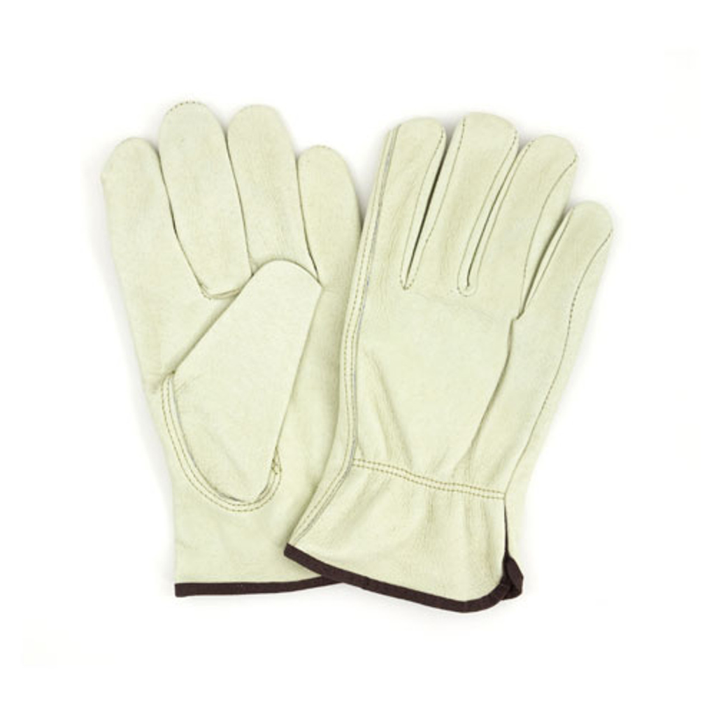 Cow Grain Leather Drivers Gloves, X-Large