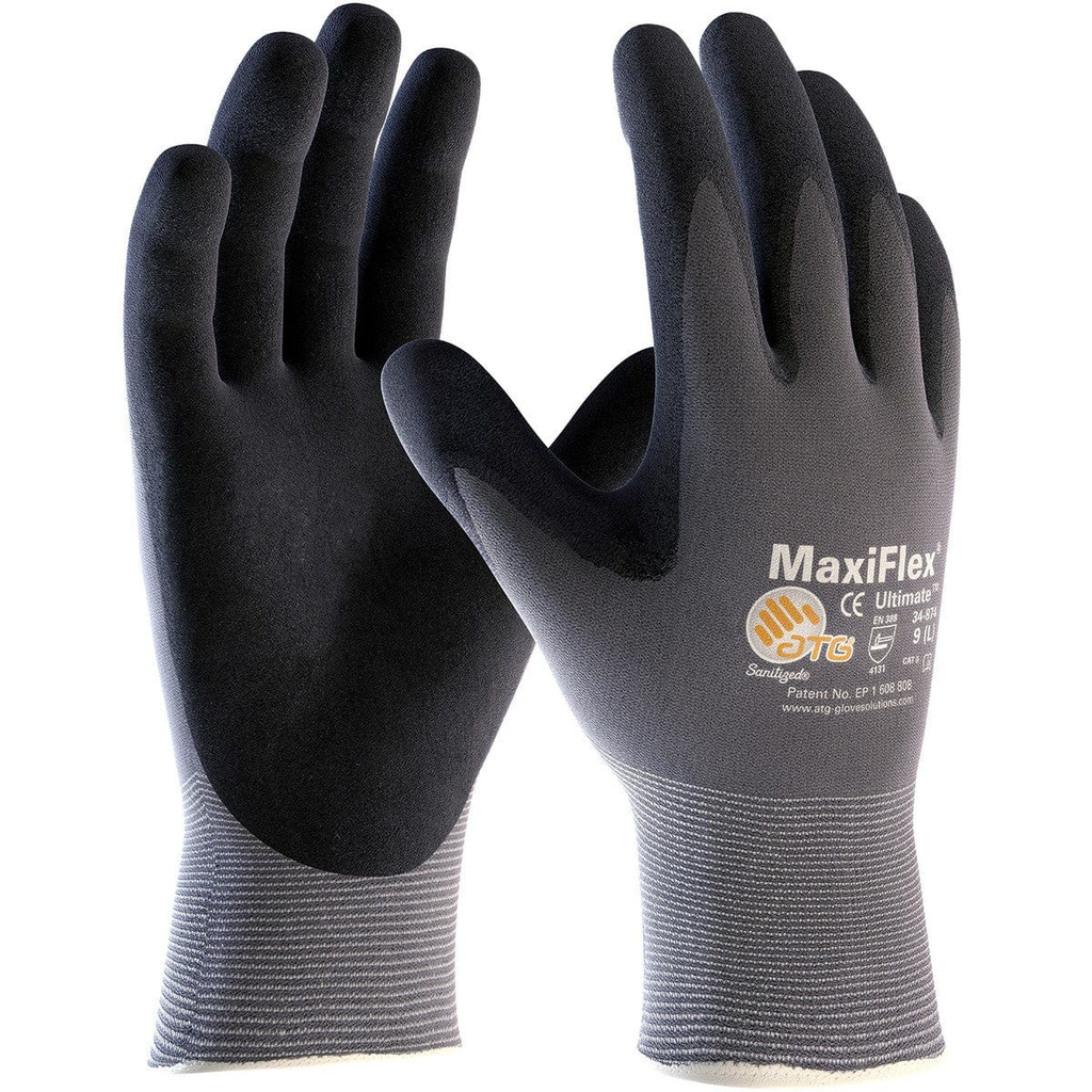 Maxiflex Ultimate Grip Work Glove, Small