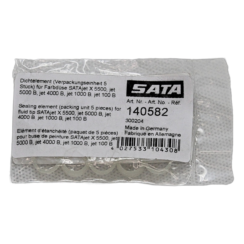 Sata Fluid Tip Seal-Fits Sata jet 100B, 1000B, 5000B