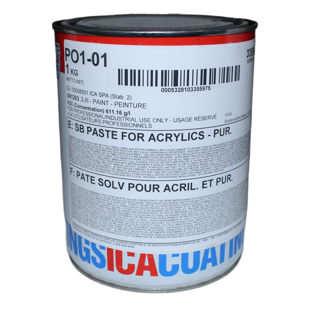 SOLVENT PU FLATTENING PASTE