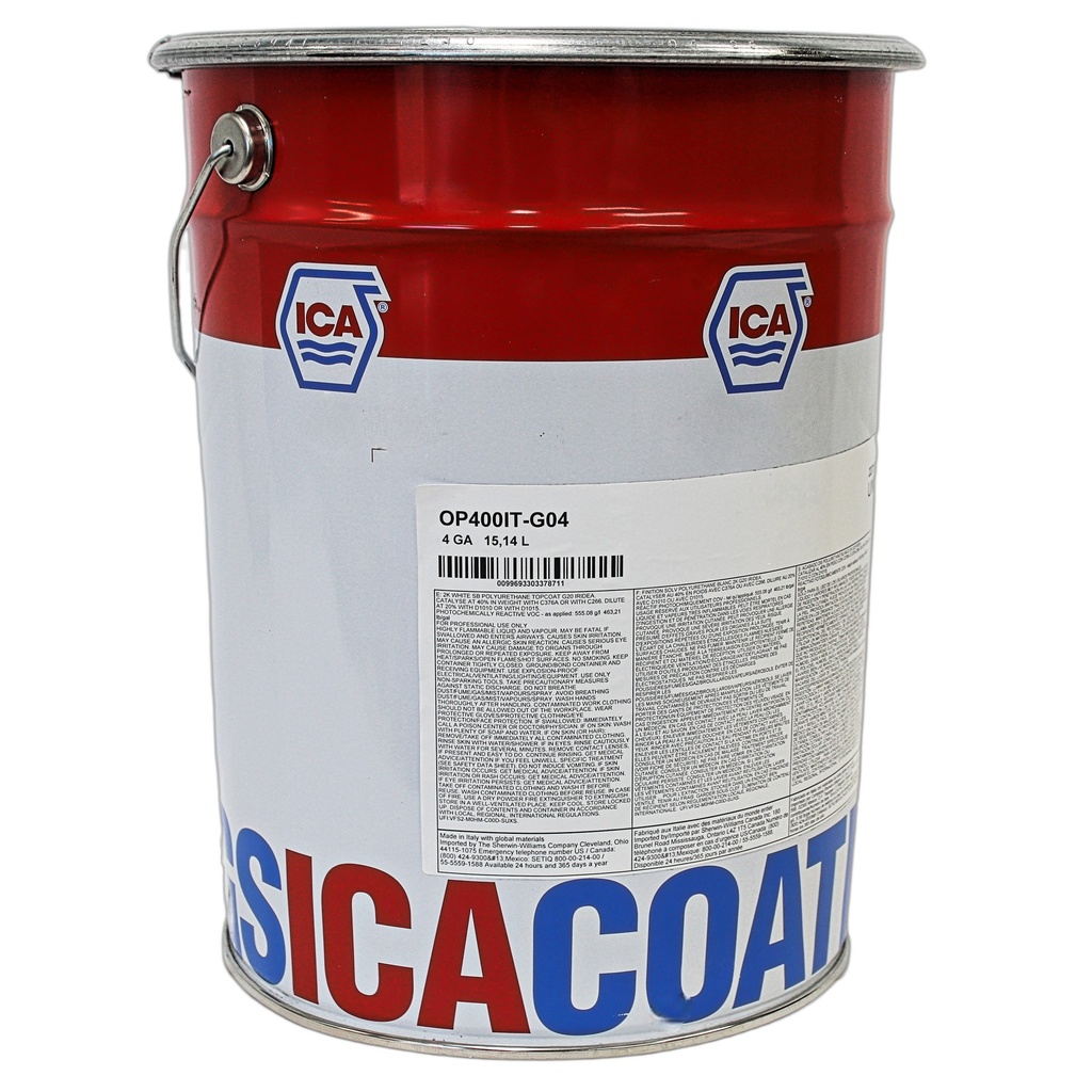 PU WHITE TOP COAT - 20 SHEEN