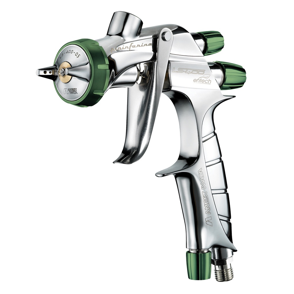 Anest Iwata LS-400 Supernova Gravity Feed Spray Gun, 1.4 mm Nozzle