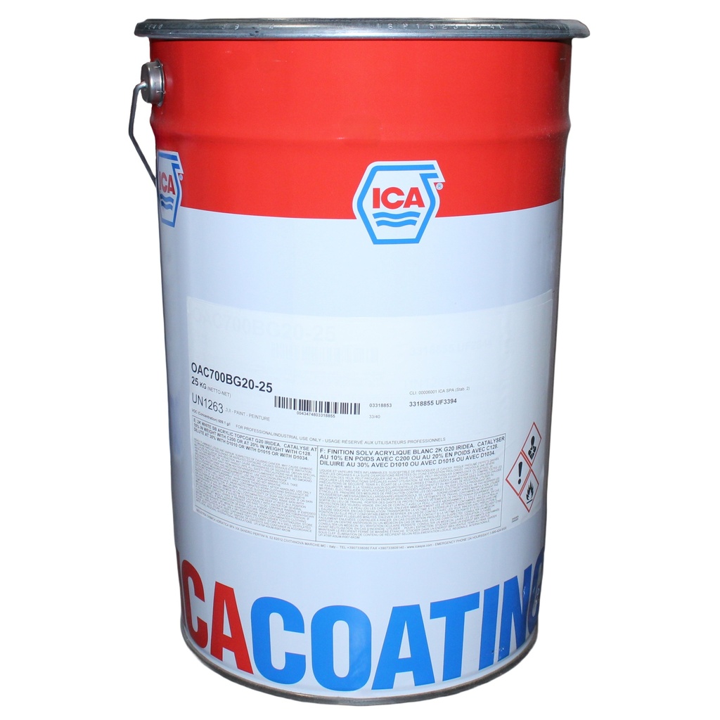 PU ACRYLIC WHITE TOP COAT - 29 SHEEN