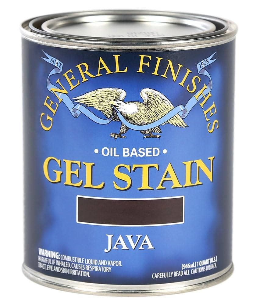 General Finishes Java Gel Stain(1Qt)
