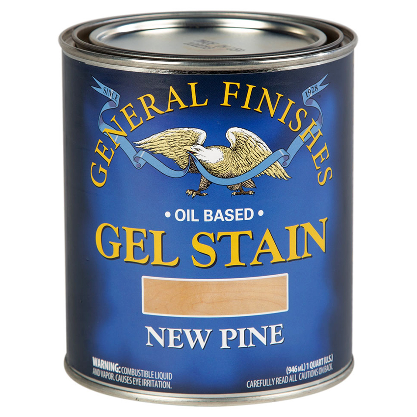 General Finishes New Pine Gel Stain(1Qt)