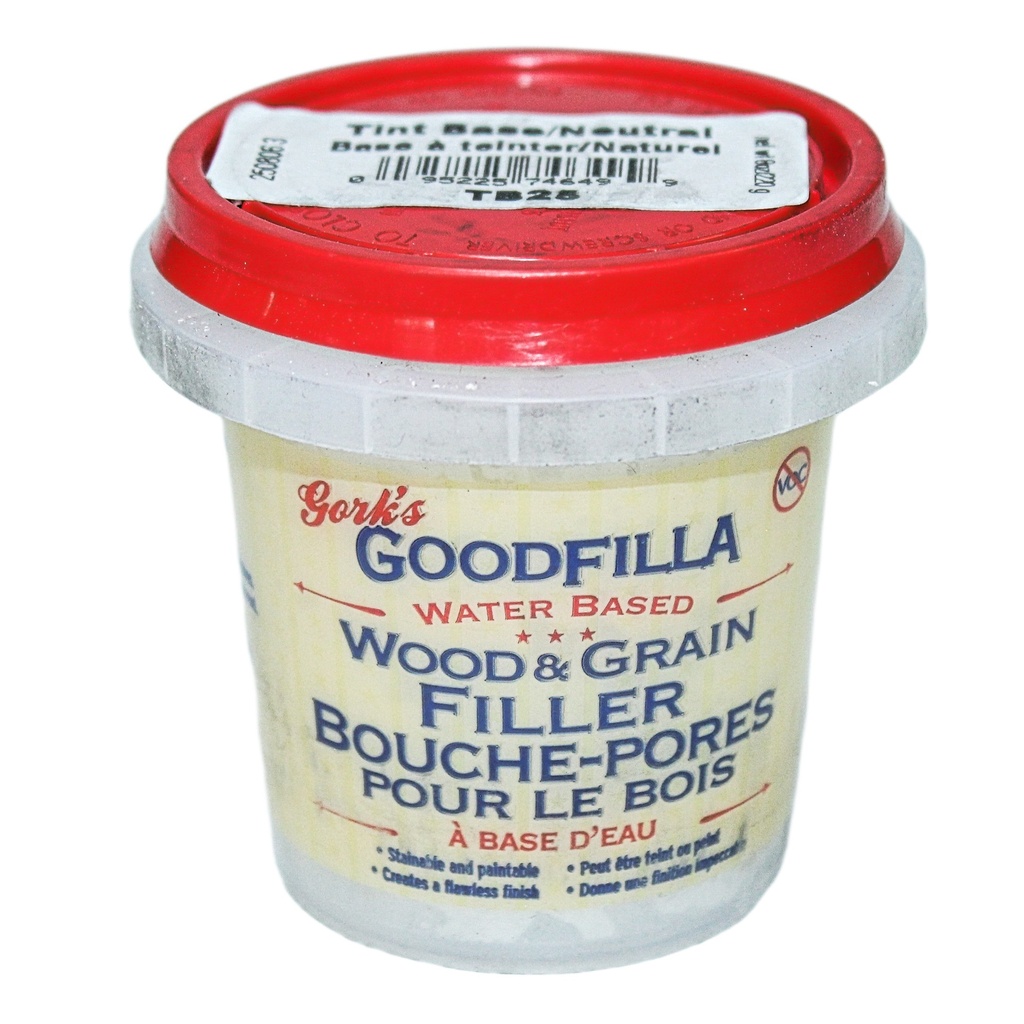 GoodFilla Wood Filler Natural / Tint Base (1/4 Pint)