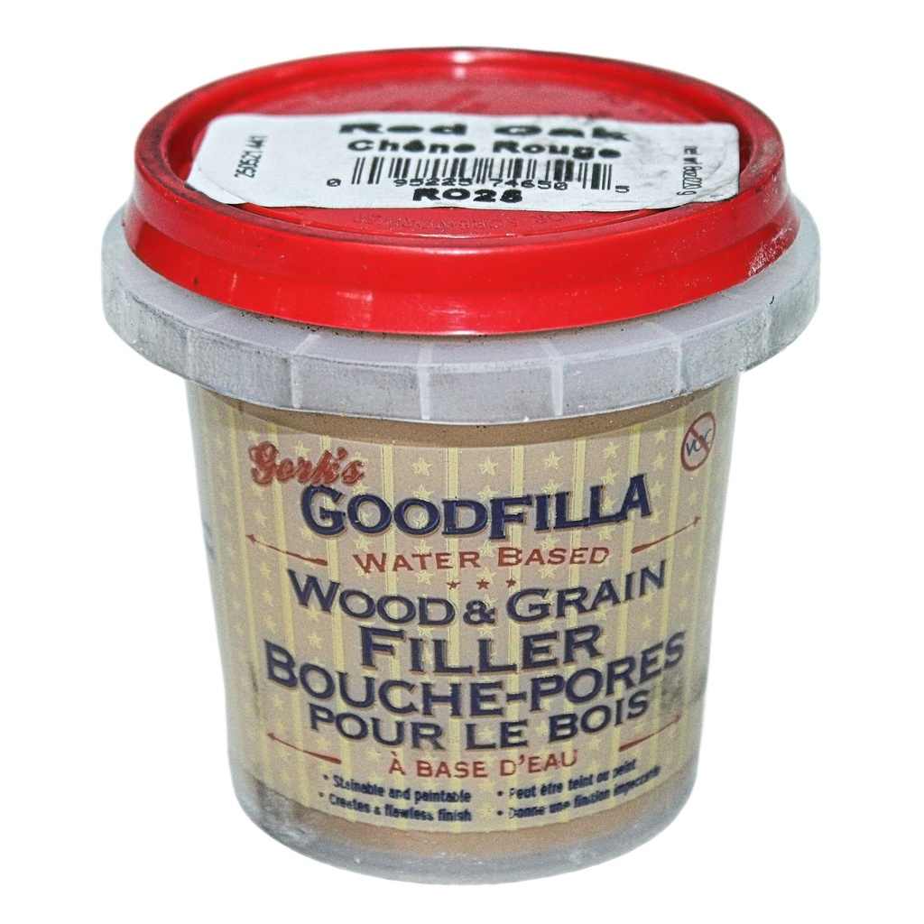 GoodFilla Wood Filler Red Oak (1/4 Pint)
