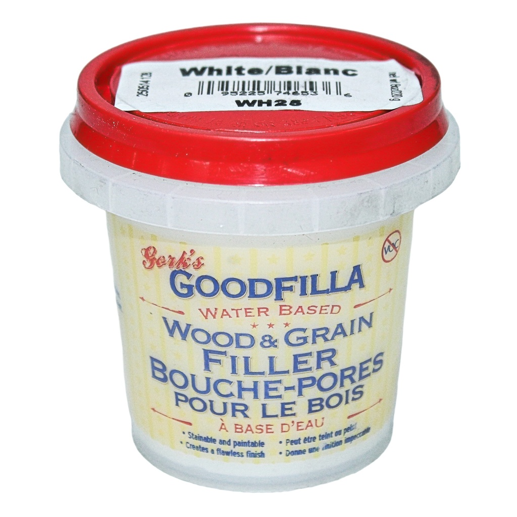 GoodFilla Wood Filler White (1/4 Pint)