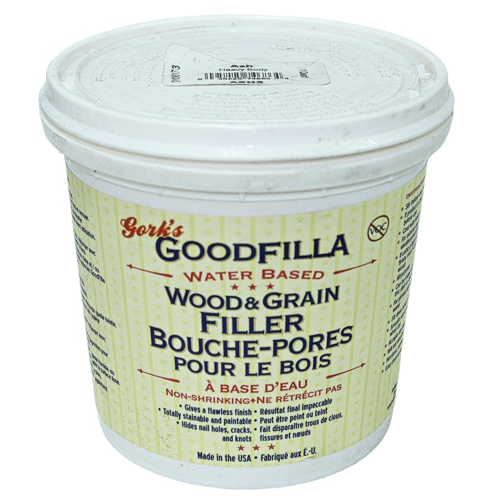GoodFilla Wood Filler Ash (Quart)