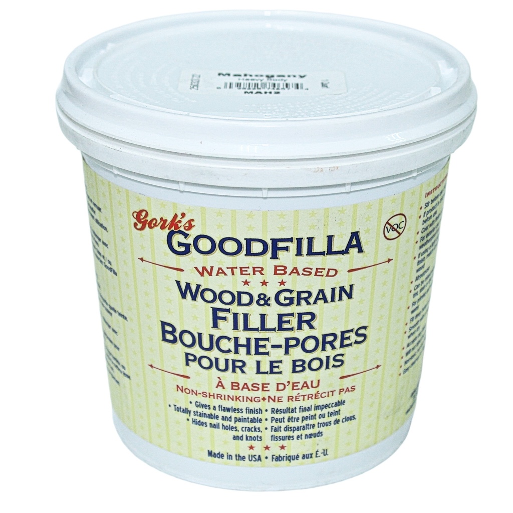 GoodFilla Wood Filler Mahogany/Brazilian Cherry (Quart)