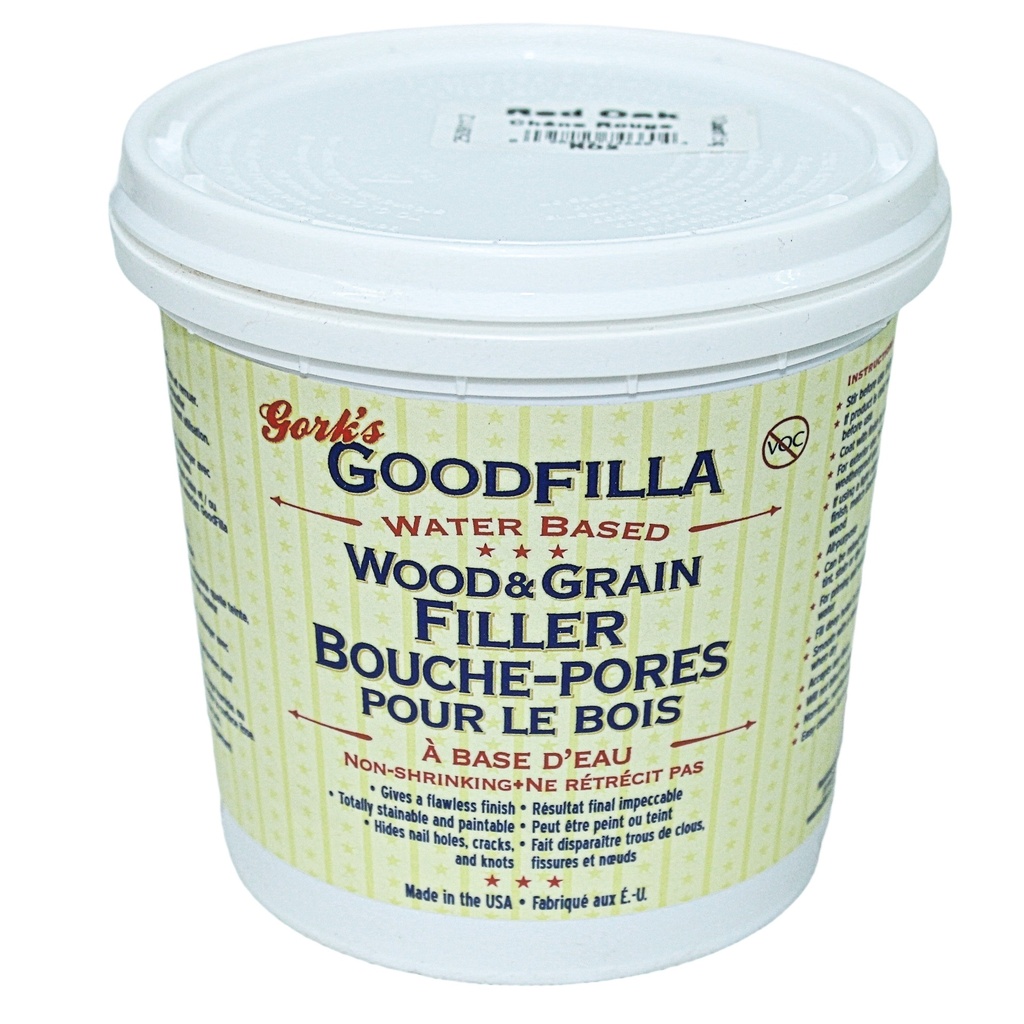 GoodFilla Wood Filler Red Oak (Quart)