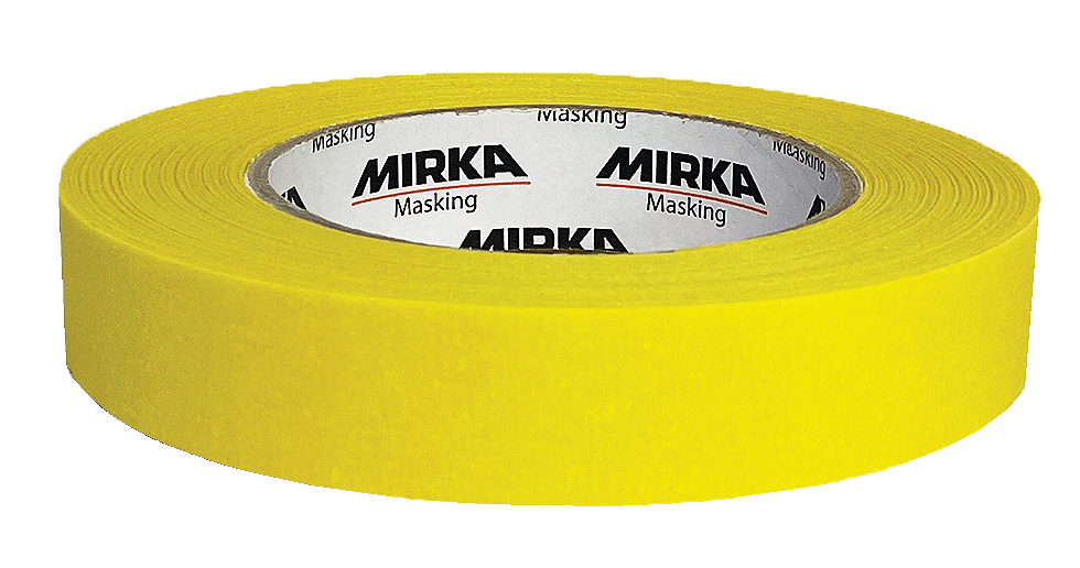Masking Tape 120˚ Yellow Line 0.94" x 180'