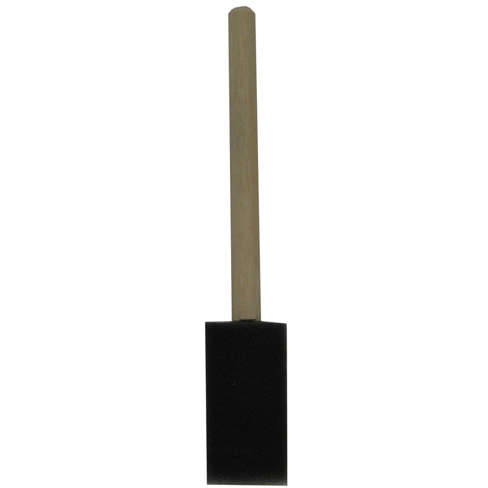 Foam/Poly-Brush, 1", Angled Cut Sash Paint Brush