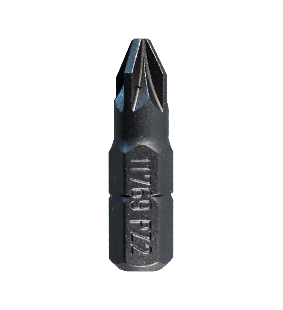PZ2x1" Pozi Drive Insert Bit